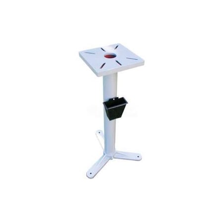 Abs Import Tools Pedestal Stand for Bench Grinders, 9-3/4" Square Mounting Surface 80710034
